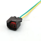 2PIN 1.5mm Waterproof Male Female Connector Car ABS Sensor Plug EV1 To EV6 Auto Fuel Injector Nozzle Methanol Socket For Ford