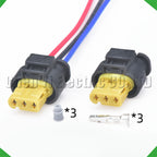 3-Pin Auto Connector Connector Automotive Connectors Reverse radar Benz Bmw sensor