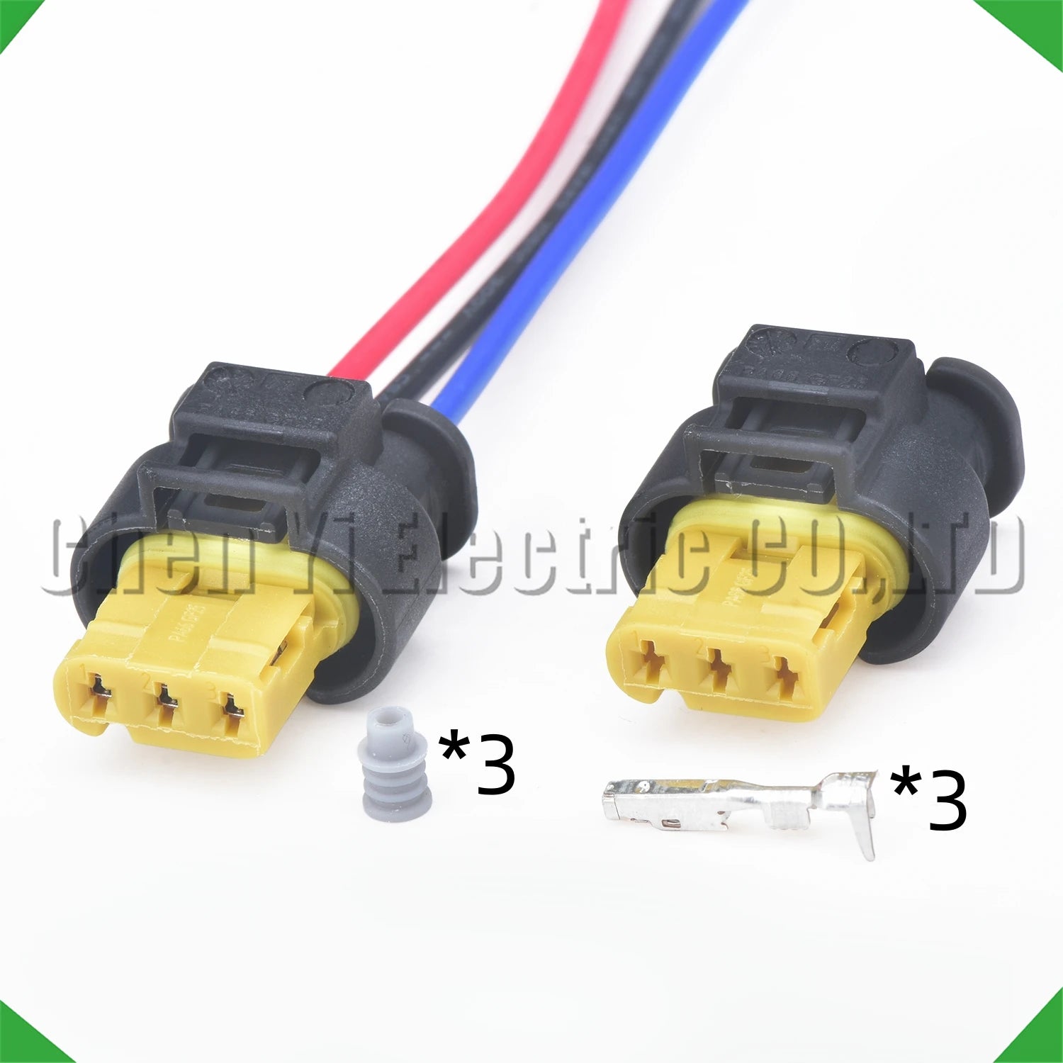 3-Pin Auto Connector Connector Automotive Connectors Reverse radar Benz Bmw sensor