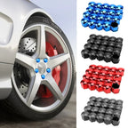 20PCS Hub Screw Cover Hub Screw Cover Protective Cap Hub Center Cover Tire Modification for Tesla Model 3 S X Y Amagi