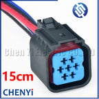7 pin 3.5 mm WPT-596 3U2Z-14S411-YGA 7 way waterproof  Automotive plug male or female plastic wire cable connector
