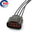 4 Pin Connector Waterproof 2.8mm Series Female Connectors Motorcycle Electrical Harnesses Wiring Harness