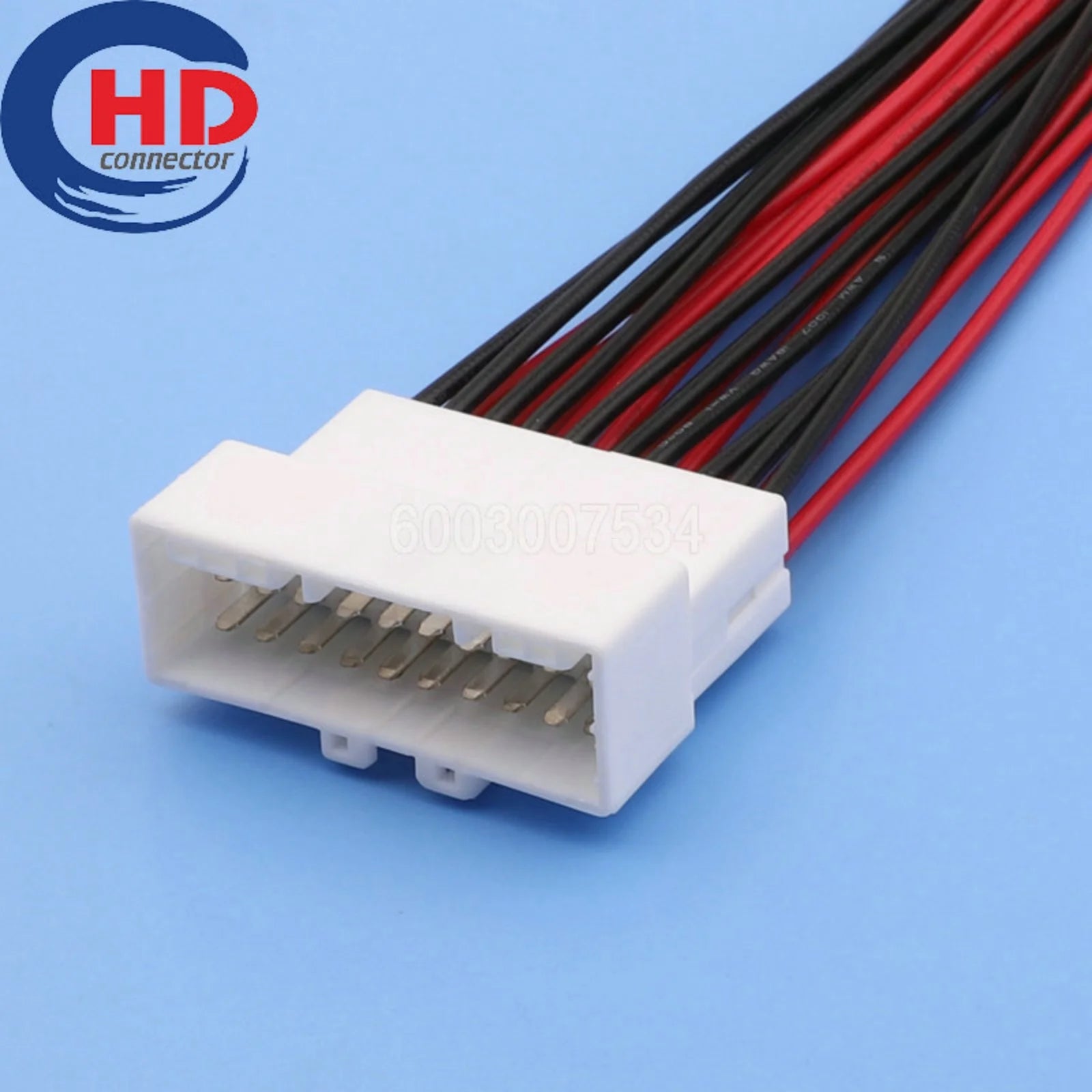 20 Pin Connector 2.2mm Series Male Female Connector Cable Plug Motorcycle Electrical Harnesses Wiring Harness 936131-1