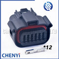 12 Pin mx120 series Automotive Waterproof Connector Wire Electric Socket Plug 36799-0001 0367921201 36792-1201 with Pin