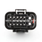 16pin auto waterproof electric plastic wire harness connector 2304884-1 2304887-1