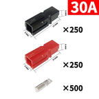 10/50/100/500 Pcs  Type Single Pole SB30 30A Plug 600V DC Battery Connector UPS Power Plug High Current Quick Plug