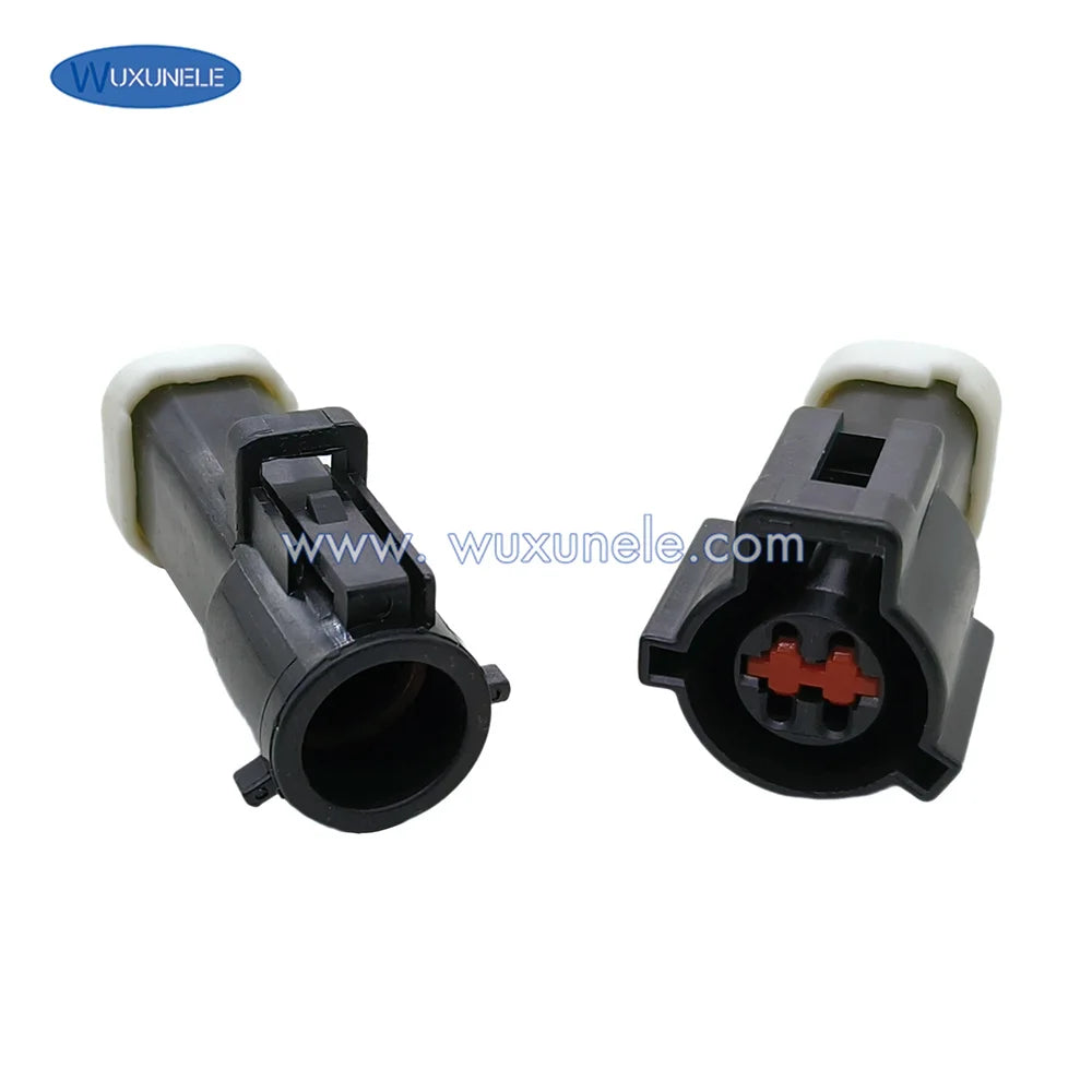 15 Sets 4 Way Round Wire Connector Automotive Plug