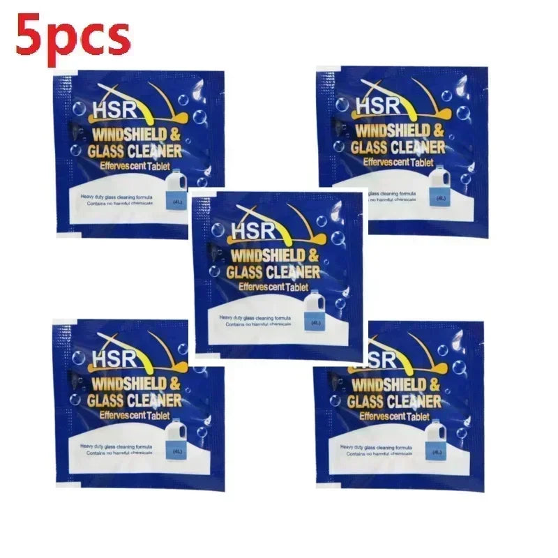 Car Windscreen Cleaner Effervescent Tablet Auto Solid Cleaner Universal Window Glass Washer Fluid Concentrated Solid Set Amagi