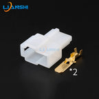 6070-2471 6070-2481 Car connector 2-hole 2p wiring harness plug with terminal DJ7022A-6.3-11/21