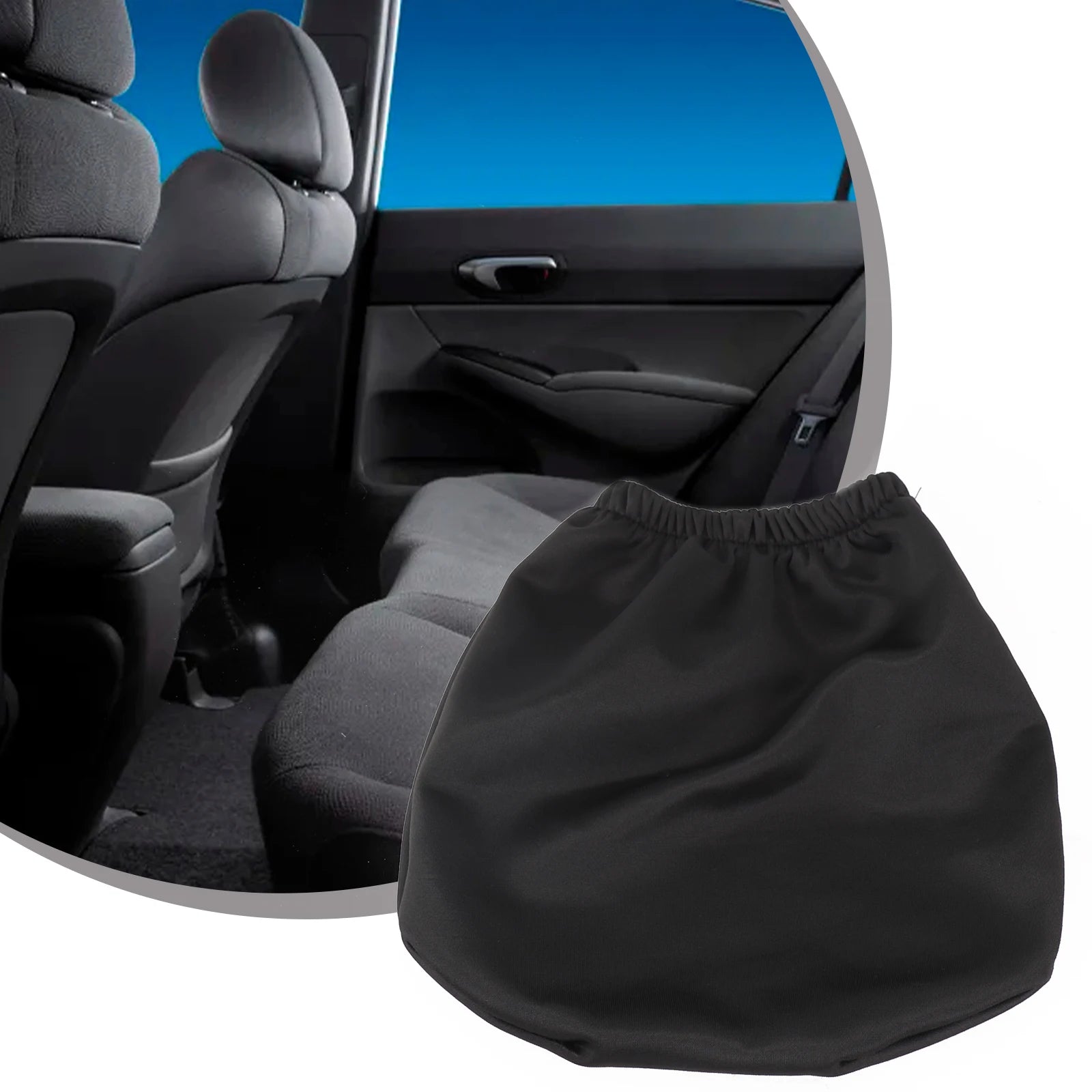 Universal Car Seat Headrest Cover Premium Cloth Car Truck SUV Auto Fit Anti-Dirty Elastic Protective Headrest Cover