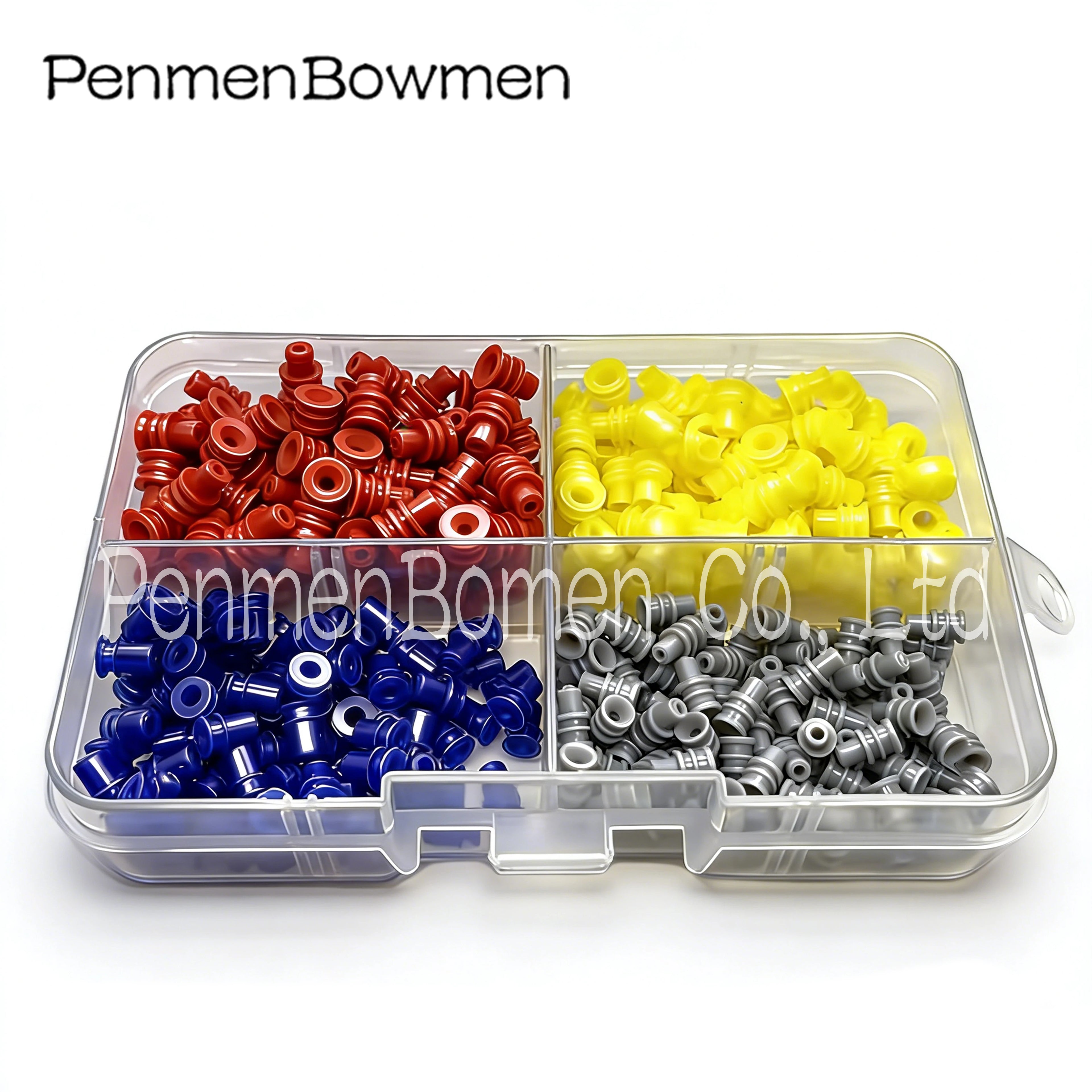 400 Pcs Car Sealed Stopper 1.5 3.5MM Auto Connector Rubber Silicone Cable Wire Waterproof Dust Proof Plug Various Colors Box