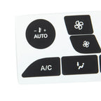 1 Set Car Air Condition Control Switch Button Repair Stickers For Ford Focus 1999 To 2005 Button Repair Sticker