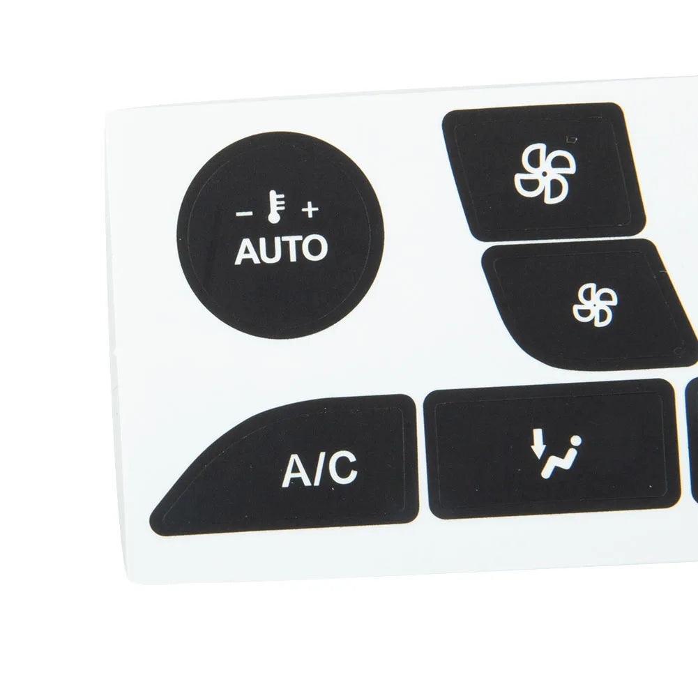 1 Set Car Air Condition Control Switch Button Repair Stickers For Ford Focus 1999 To 2005 Button Repair Sticker