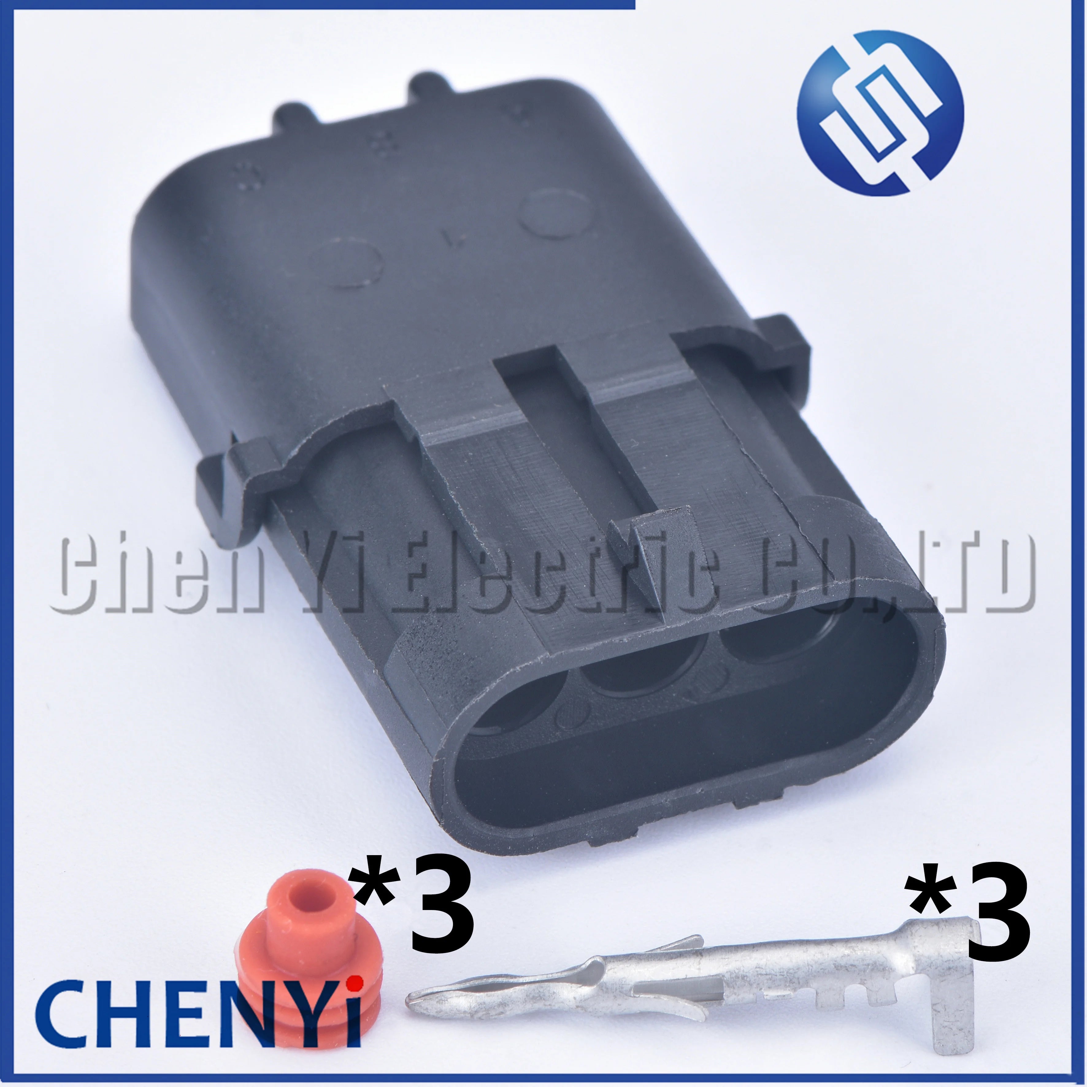 3 Pin 2.5mm Series Automotive Waterproof Connector female or male MAP TPS coil Wire harness Plug Socket 12010717 12015793