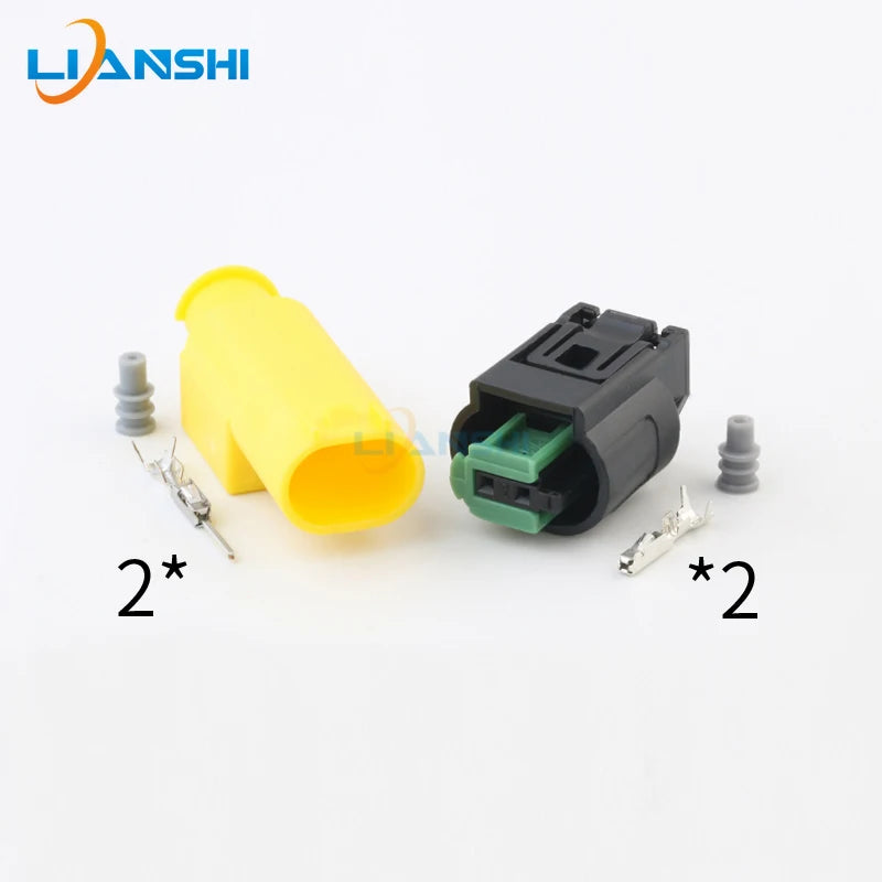 2005342-5 1-967644-1 Suitable for automotive outdoor temperature sensor plug 2p connector with terminal DJ7021-0.6-11/21