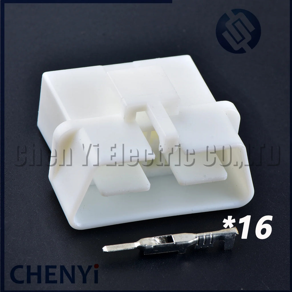 16 Pin/way Automobile Male Female Connector Car OBD Diagnostic tool Interface Wire Socket Auto Parts 179631-1 For Toyota