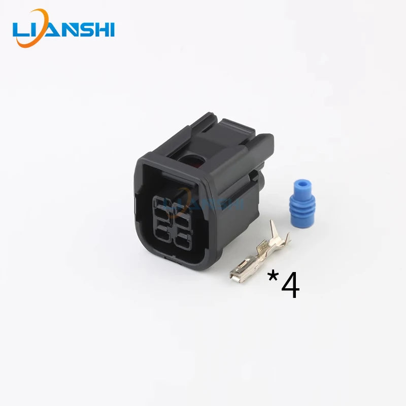6181-6783 6189-7409 for automotive LED headlights day running light fog lamp plug 4p harness connector with terminals