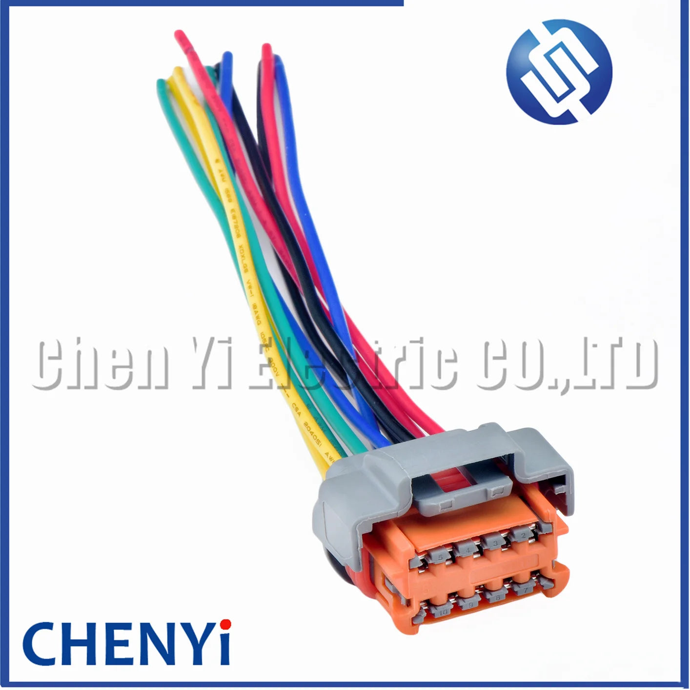 10 Pin/way car headlamp Headlight Lamp plug Cable Harness connector 98788-1201 For Peugeot 307 308 408 3008 Citroen C4L Renault