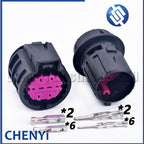 8 Pin Auto Headlamp connector 68292992AA DJ7081 For Jeep Cherokee Wrangler Compass Fiat Do Feiyue 500X Pendor Headlight Plug