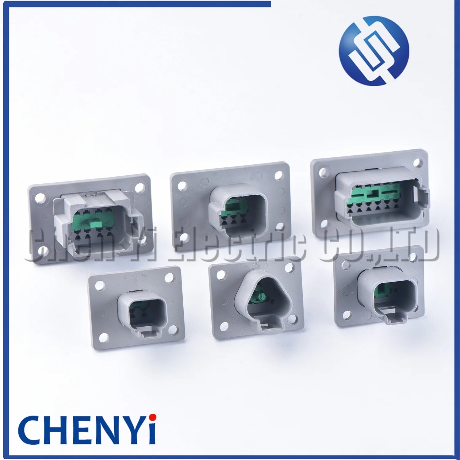 Connector With Fixed Flange Plug DT04-2P-L012 DT04-4P-L012 DT04-6P-L012 DT04-8P-L012 DT04-12P-L012 DT06-2S For Deutsch