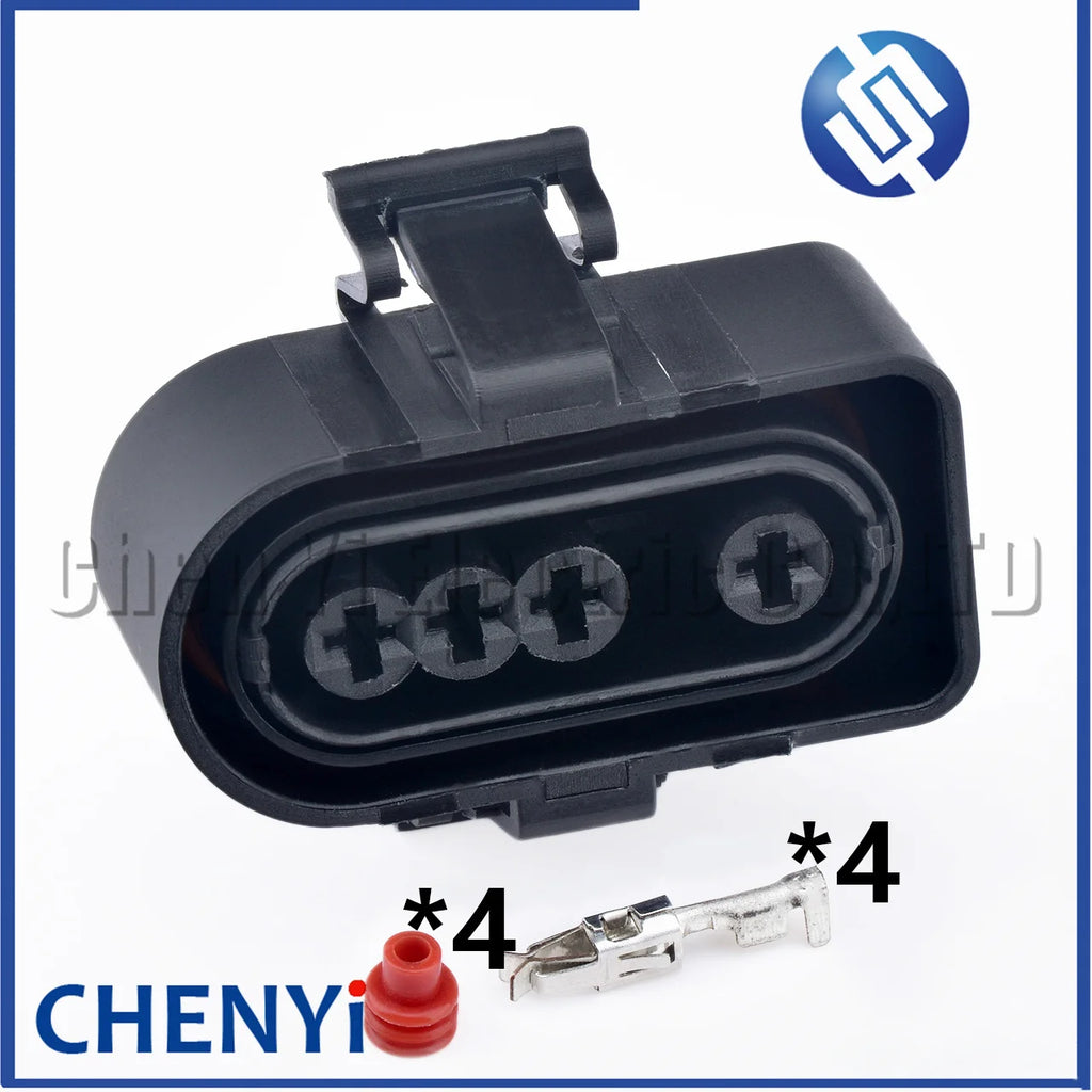 4 Pin male or female automotive waterproof connector O2 Oxygen sensor Wire harness plug 3A0973304 3A0973334