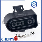 4 Pin male or female automotive waterproof connector O2 Oxygen sensor Wire harness plug 3A0973304 3A0973334