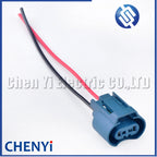 2 Pin Auto connector Fog Light Lamp headlight high low beam lamp Wiring Harness Plug 9005 HB3 9012 9006 HB4 For Toyota Honda GM