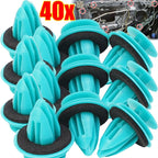 Green Nylon Retaining Clip for Toyota Bumper Door Buckle Car Interior Accessories Auto Vehicle Retainer Fastener Rivet 40/20pcs