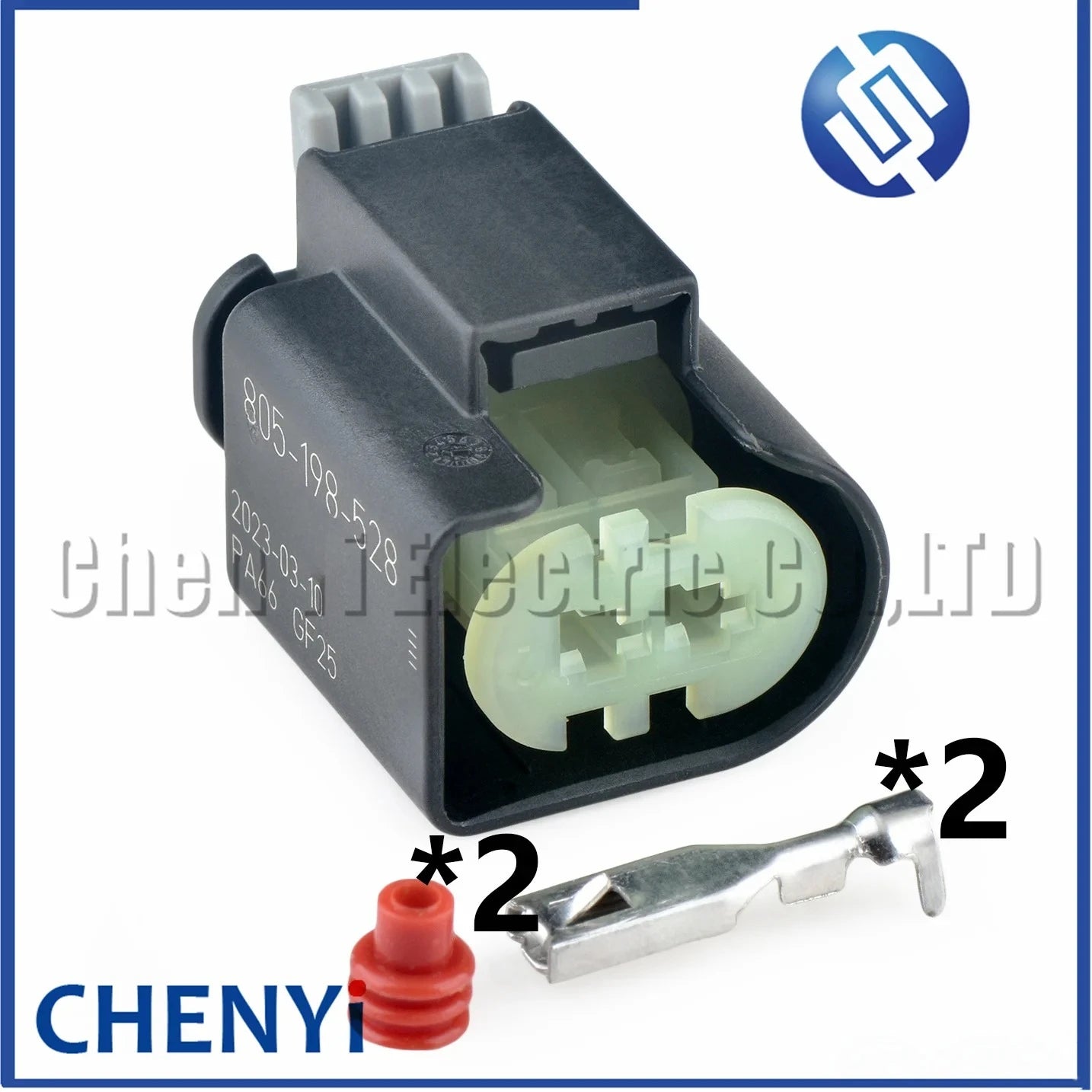 2 Pin Auto Horn connector oil pump plug 805-198-521 805-198-522 805-198-528 7601023-01 7601024-01 A0525453826