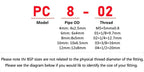 5PCS PL 4-12mm Pneumatic Elbow Quick Connector w/ 1/8"-1/2" Thread - PL Series Air Hose Fittings for Industrial PL6/8/10