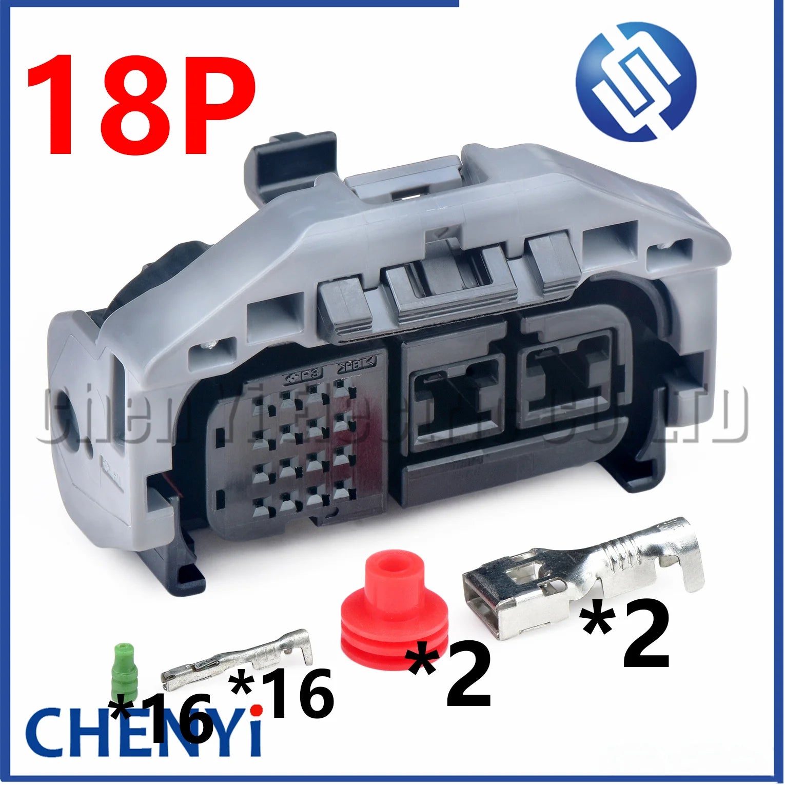 18 Pin Automotive waterproof connector Automotive steering computer module harness plug 6189-7208 90980-12573 For Toyota LEXUS