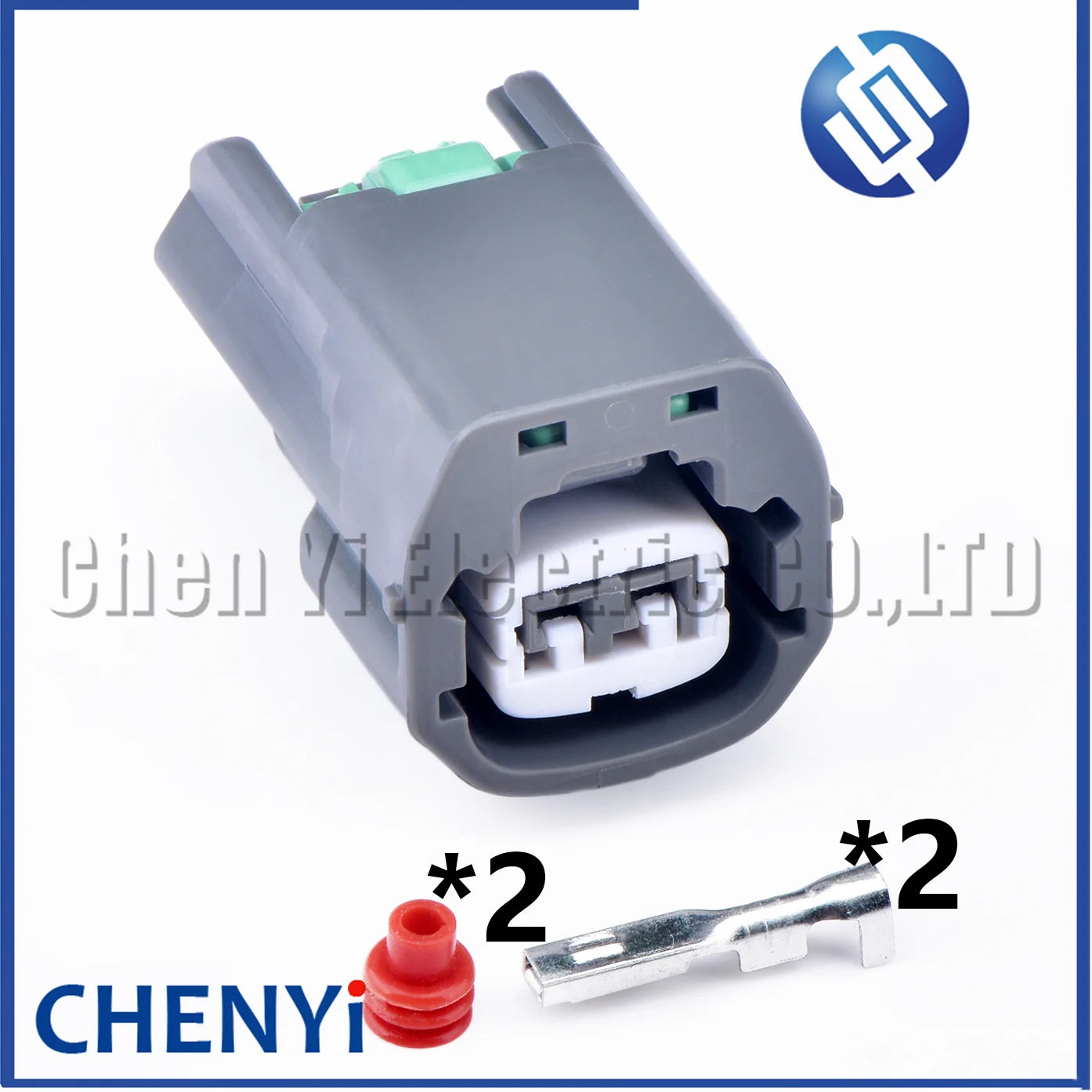 2 Pin Automotive waterproof connector Air temperature sensor Wire harness plug 1540 For Nissan Maxima Fiat