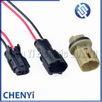 2 Pin Fog Lamp Daytime running lights Wire Harness Plug Bulb Lamp Holder Socket MG640322-4 MG610320-4 7222-1424-30 7123-1424-30