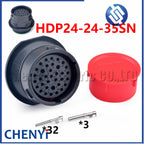 35 Pin auto Waterproof connector HDP24-24-35SN HDP26-24-35PN HDP24-24-35PN HDP26-24-35SN With Pins For Deutsch HDP Series