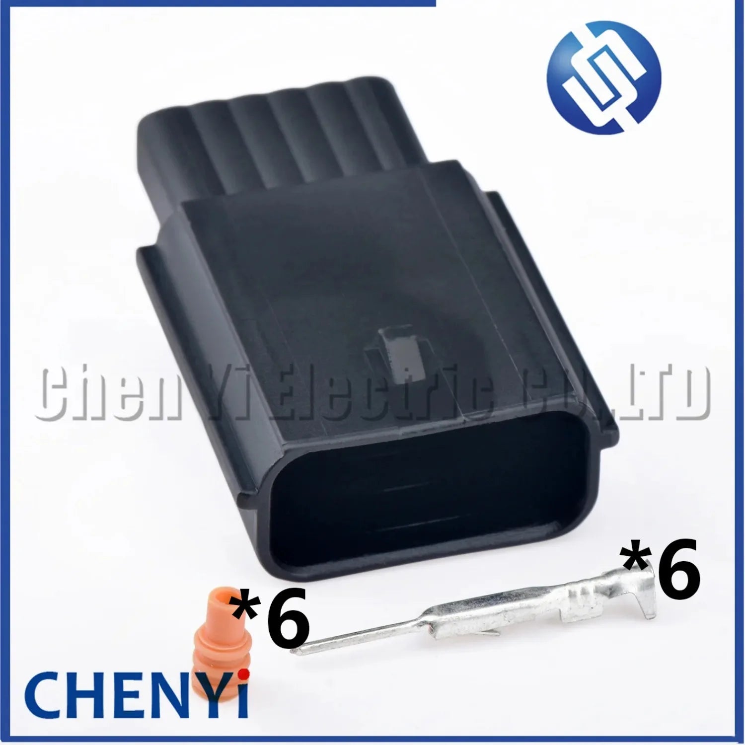 6 Pin Automotive waterproof connector Auto Air Flowmeter accelerator pedal plug Socket 31404-7110 31403-6110 For Buick Chevrolet