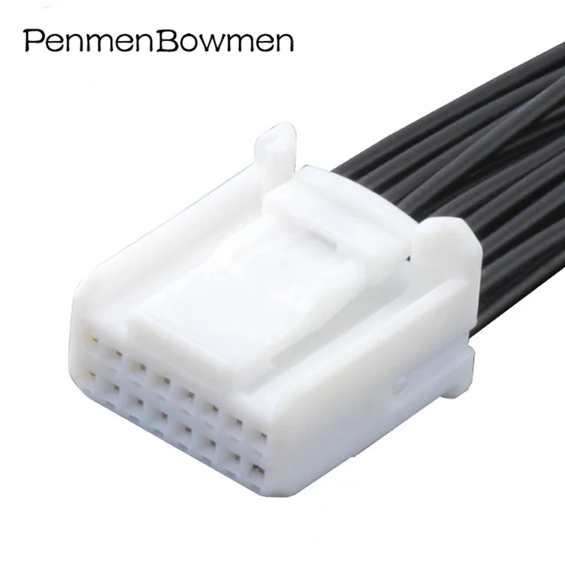 1 Set 4 8 12 16 24 32 40 Pin Car Navigation Reversing Audio Vehicle Central Control Electrical Connector Wire Harness Plug