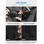 Car Trunk Organizer Rear Seat Back Storage Bag Net High Capacity Hanging Tidying Interior Pouch Auto Accessories Supplies Tools