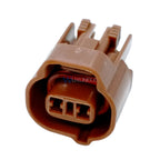 100 Sets 2 Pin 6189-0033 Automotive AC Pressure Switch Sealed Electrical Wire Connector for Vehicle Air Conditioning System