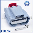 8 Pin Auto LED Tail Light plug Connector 31404-9210 55112993AC 55112992AC For Ford Dodge RAM 1500 Sonar Blind Spot Radar Module