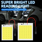 White Blue T10 Cob 16/24/36/48 SMD Car Led Vehicle Panel Lamps Auto Interior Reading Lamp Bulb Light Dome Festoon BA9S DC 12V Am