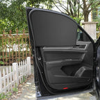 Car Magnetic Window Sunshades With 4/2pc UV Protection Function Privacy Sunshade Window Cover Middle Plate Privacy Curtain amagi