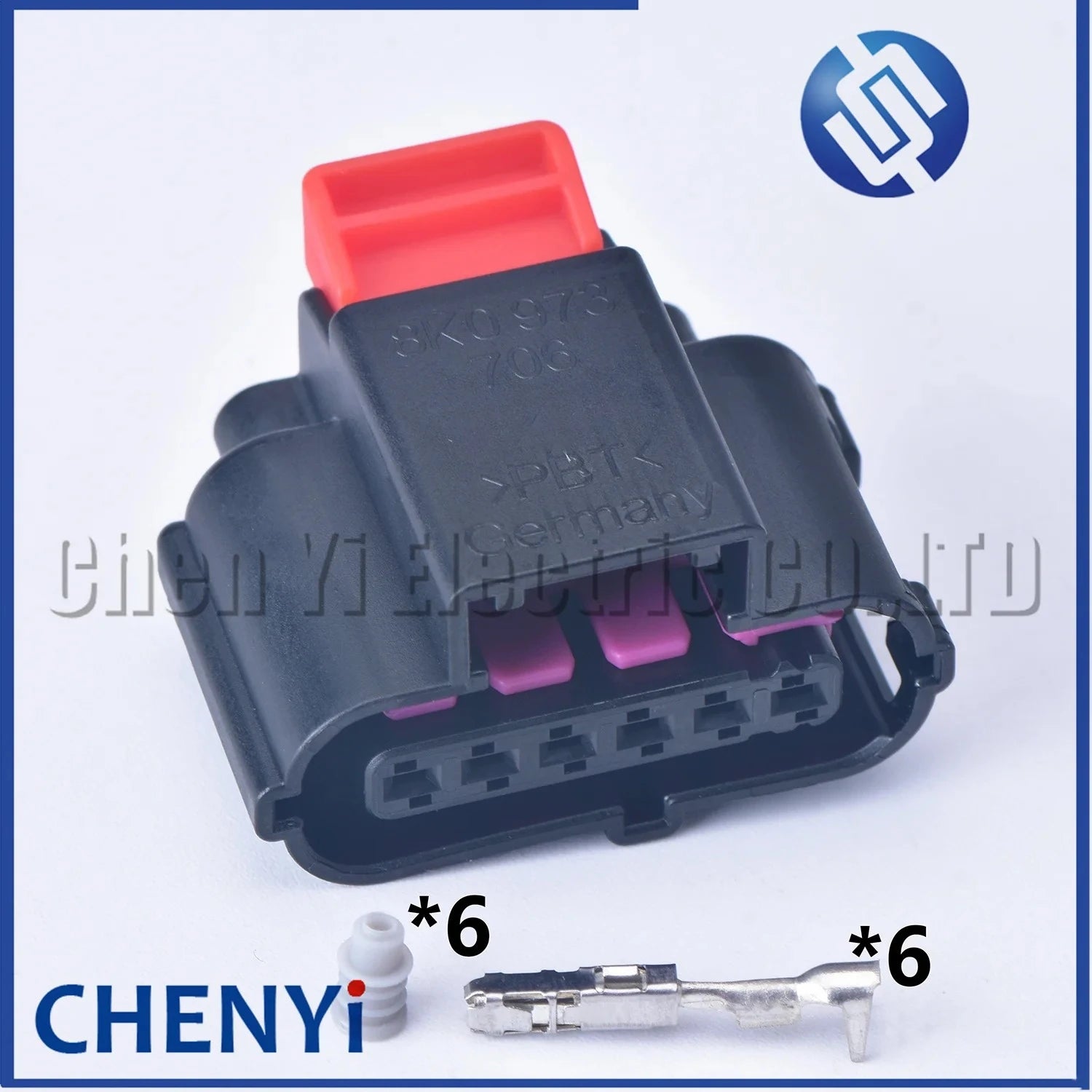 6 Pin Automotive connector Accelerator Throttle Pedal wiring harness Plug 8K0973706 8K0 973 706