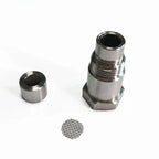 Oxygen Sensor Adapter Car Check Engine Light Fix Catalytic Mesh Oxygen O2 Spacer Adapter Catalytic Converter Universal Amagi