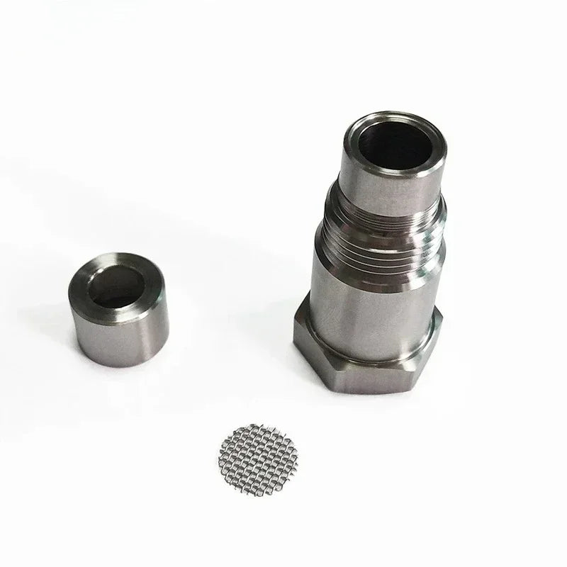Oxygen Sensor Adapter Car Check Engine Light Fix Catalytic Mesh Oxygen O2 Spacer Adapter Catalytic Converter Universal Amagi