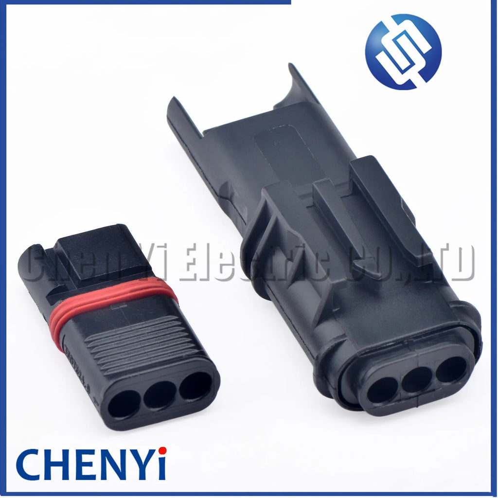 3 Pin male or female Automotive door handle connector Turn signal Wire harness plug 872-405-501 872-837-506
