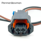 1 Set 2 Pin Auto Ignition Coil Waterproof Electrical Cable Connectors Fuel Injector Sensor Wiring Harness Plug Pigtail 15397337