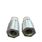 1 Pair Of For M12 Battery Conversion Adapter Aluminium Alloy  Positive Car Battery Terminals Converters Post Adapters