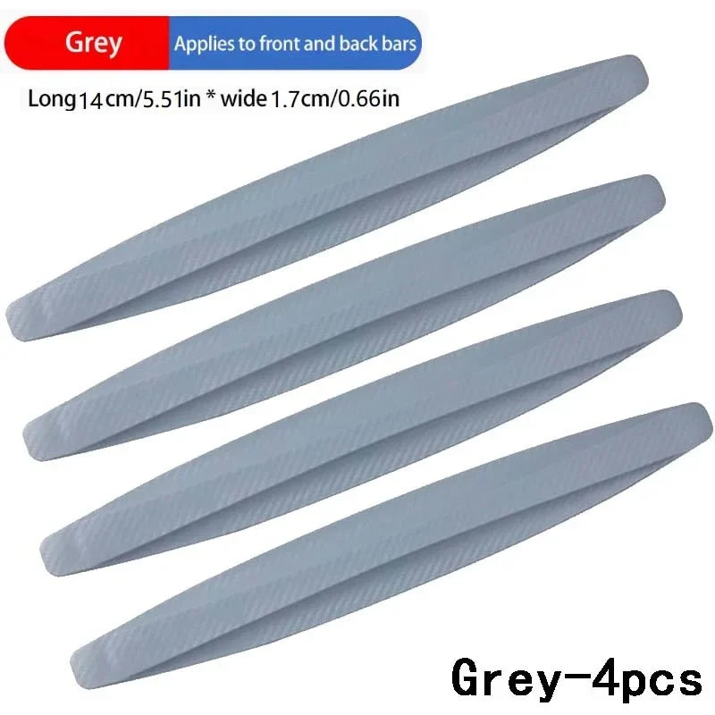 Car Bumper Protector Strip 6/4 PCS Guard Corner Protection Strips Scratch Protector Crash Anti Collision Auto Accessories amagi