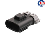 2pin auto waterproof electric plastic wire harness connector 7282-3214-30