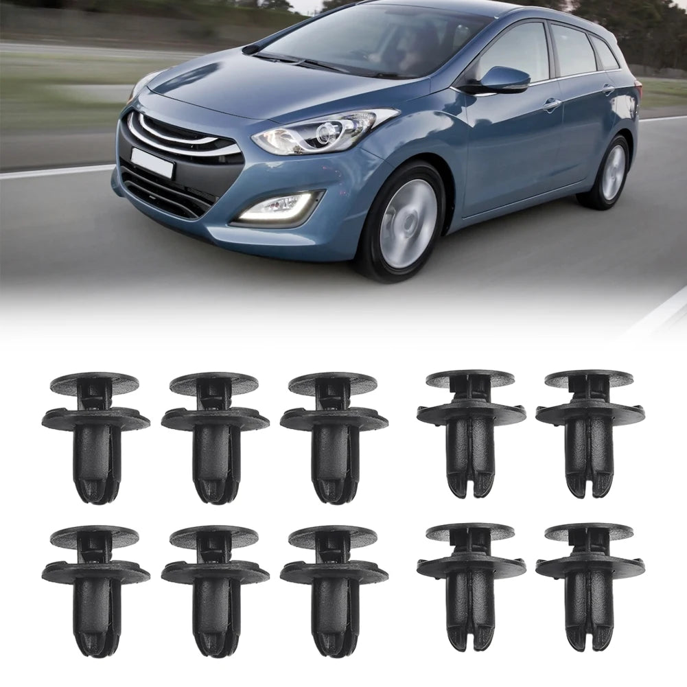 Car Front Bumper Push Clips Rivets Fastener For Hyundai I30 1420608250B 865952T500 Car Interior Accessories
